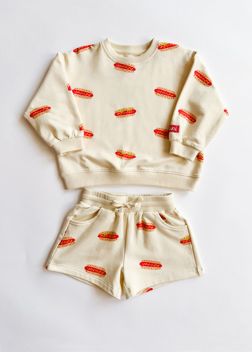 Hot Dog Oversized Sweatshirt