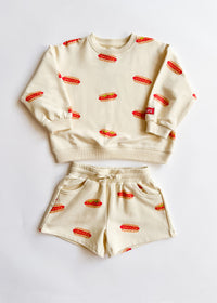 Hot Dog Oversized Sweatshirt