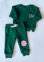 Chicago Forever! Sweatsuit Set - Forest Green