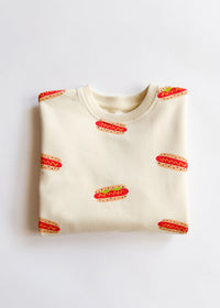 Hot Dog Oversized Sweatshirt