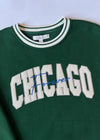 Chicago Forever Embroidered Crew - Green