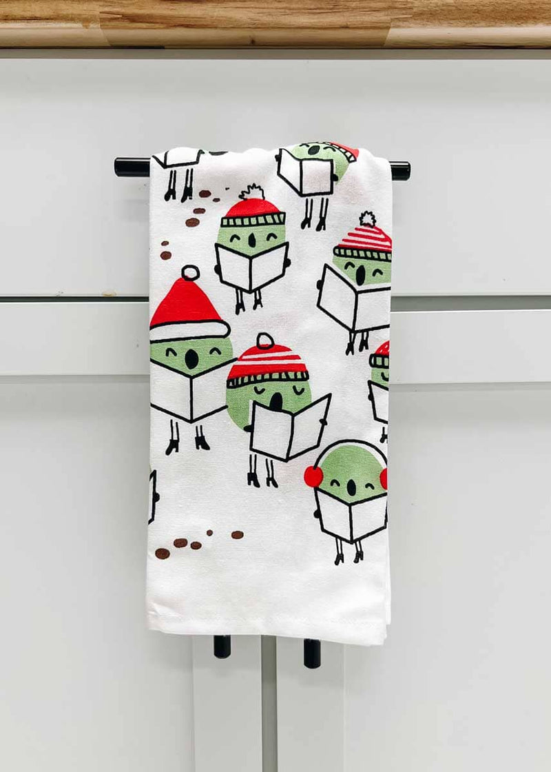 Peas On Earth Kitchen Towel - Set Of 2