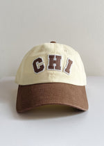 Chi 2-Tone Baseball Cap - Espresso