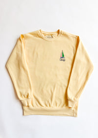 Meet Me At The Lake Crewneck Sweatshirt - Butter