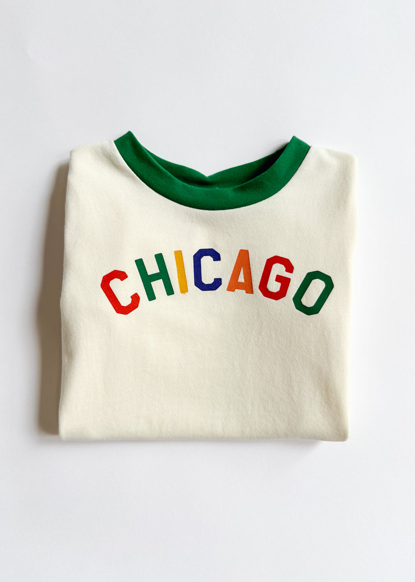 Sweet Home Chicago Ringer Tee