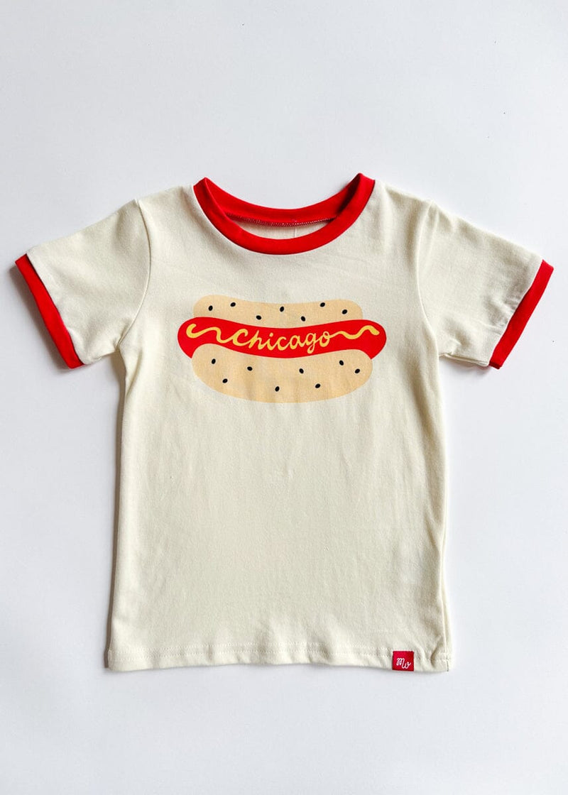 Chicago Dog Ringer Tee