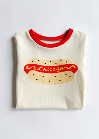 Chicago Dog Ringer Tee