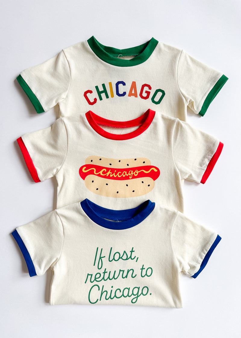 Sweet Home Chicago Ringer Tee