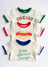 Chicago Dog Ringer Tee