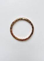 Golden Slimmed Single Bracelet