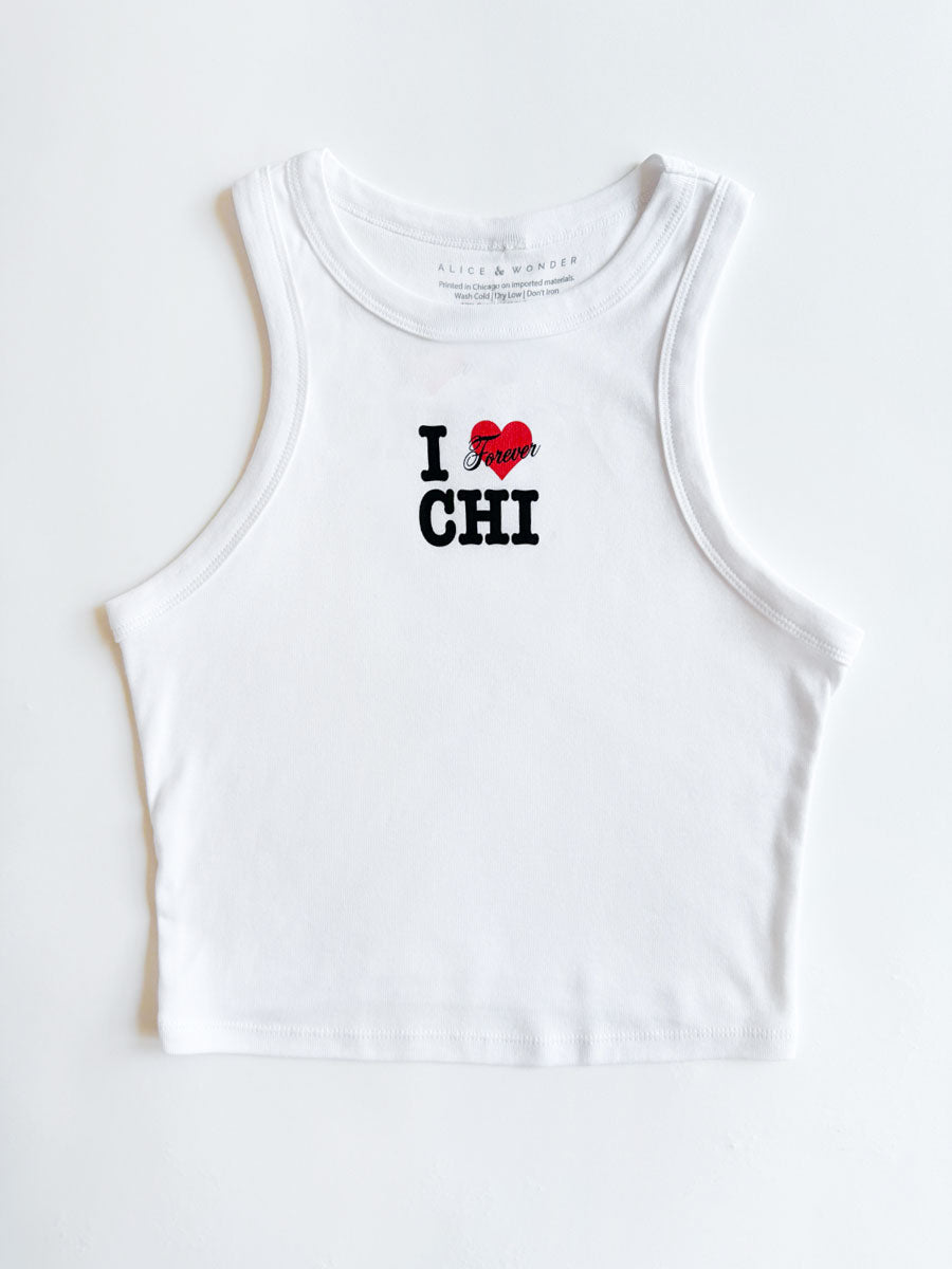 I <3 Chi Racer Tank