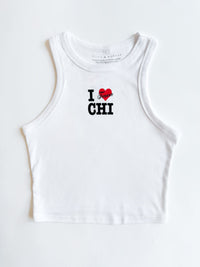 I <3 Chi Racer Tank