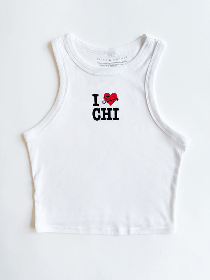 I <3 Chi Racer Tank