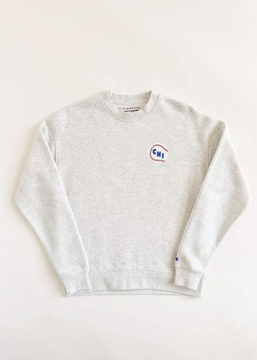 Chicago Baseball Patches Sweatshirt