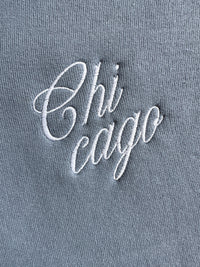 Chicago Script Polo Sweatshirt