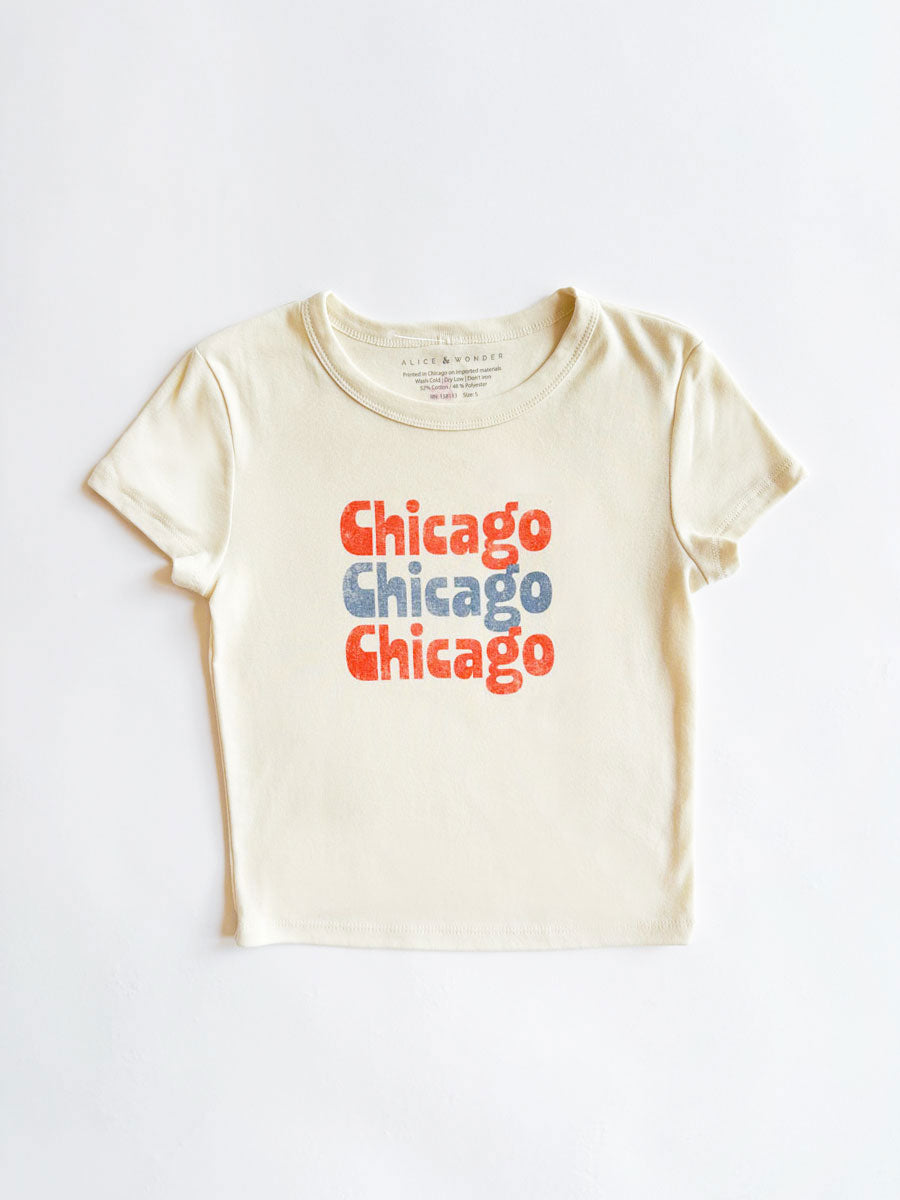 Chicago Retro Baby Tee