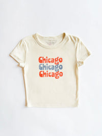 Chicago Retro Baby Tee