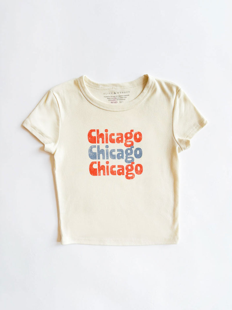 Chicago Retro Baby Tee