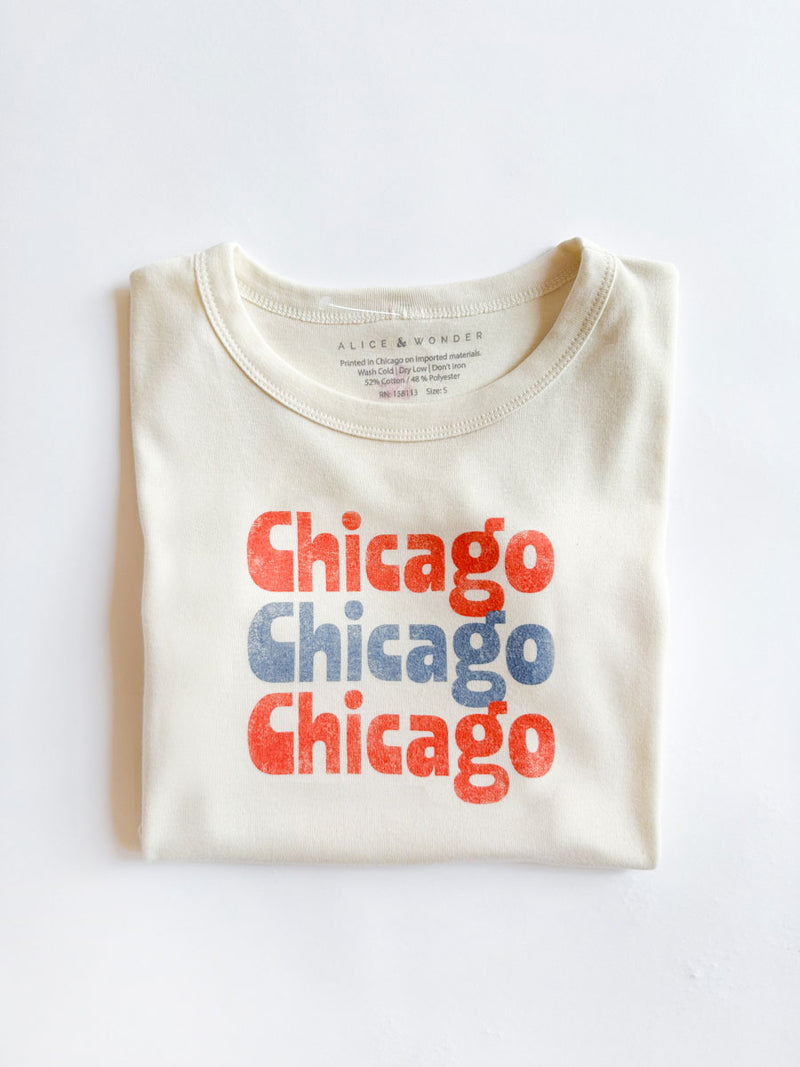 Chicago Retro Baby Tee