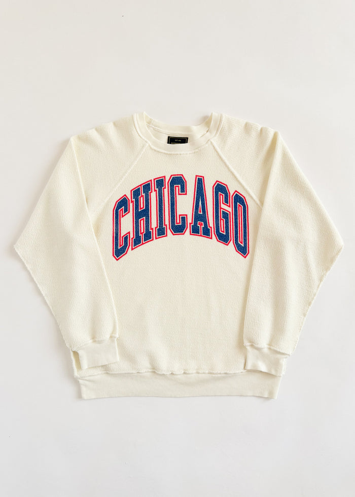 Chicago Varsity Reverse Weave Classic Crew Sweatshirt