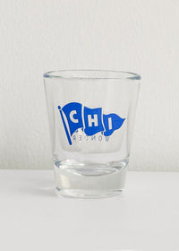 Chi Pennant Shot Glass