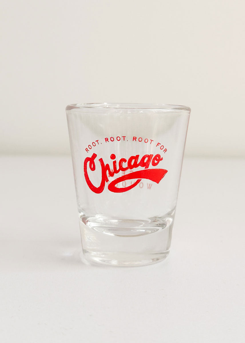 Root, Root, Root For Chicago Shot Glass