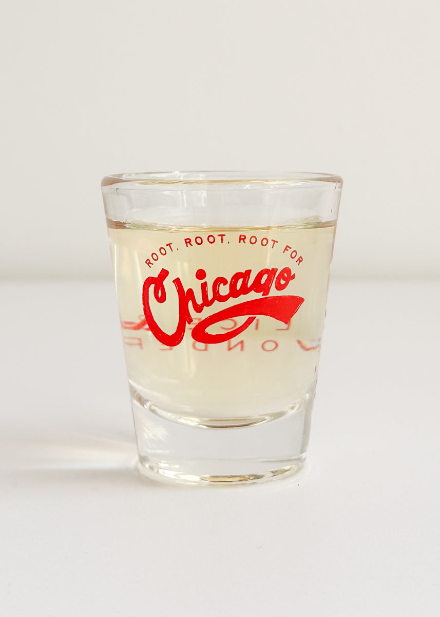 Root, Root, Root For Chicago Shot Glass