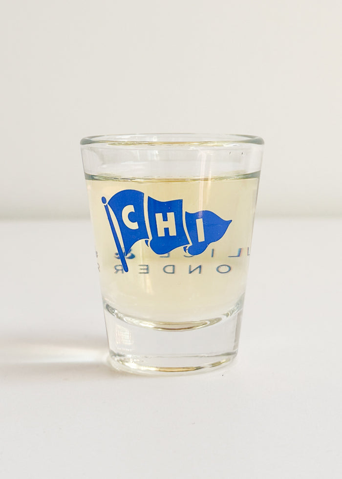 Chi Pennant Shot Glass