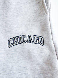 Chicago Sweatshort - Heather Grey