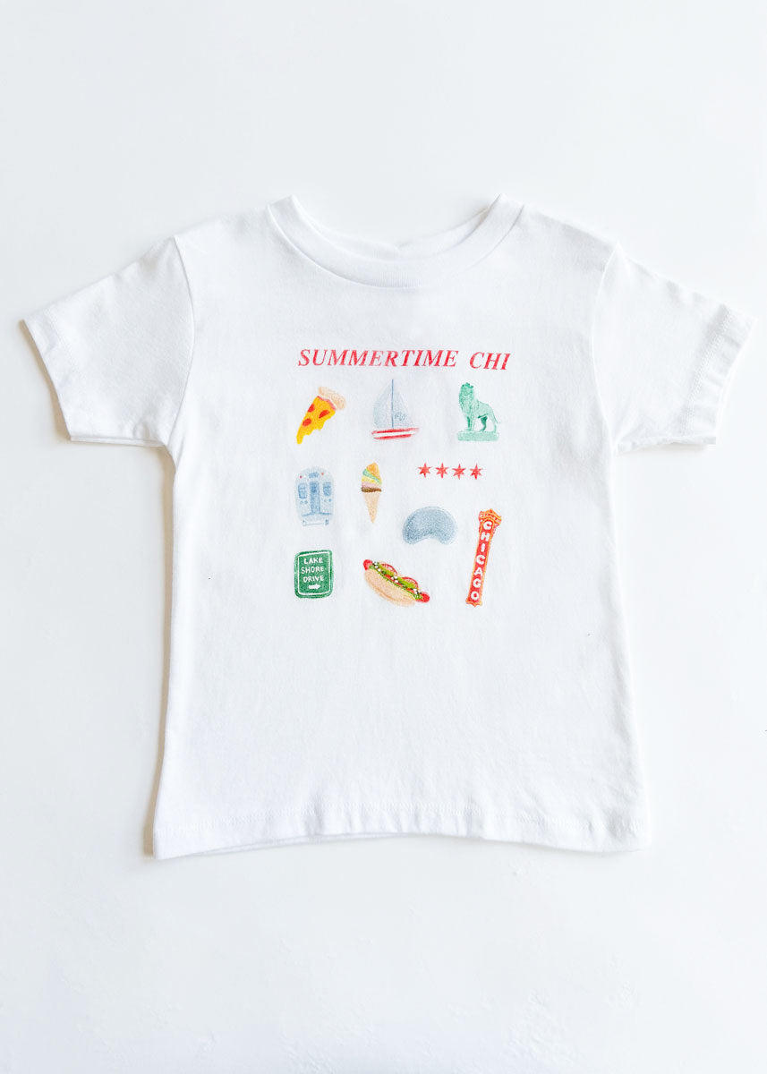 Summertime Chi Icons Tee