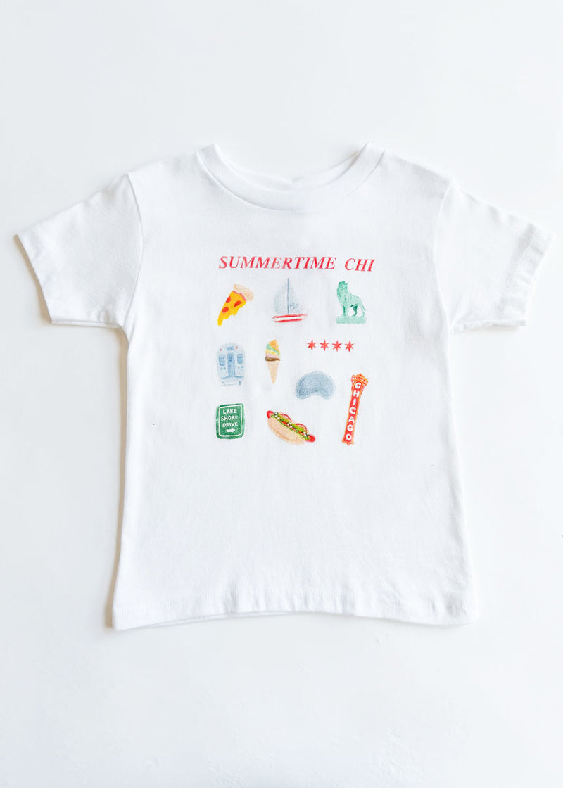 Summertime Chi Icons Tee