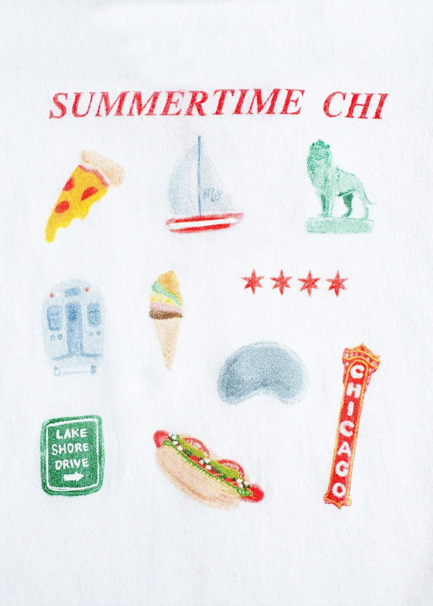 Summertime Chi Icons Tee