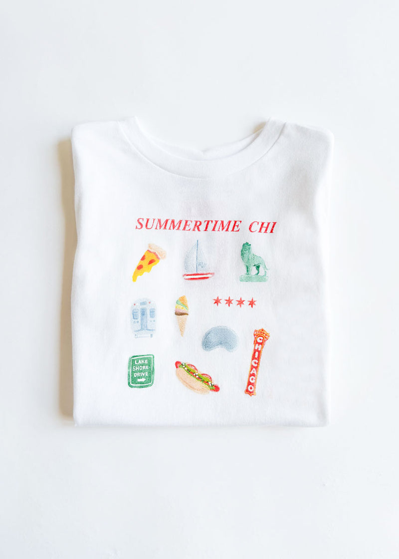 Summertime Chi Icons Tee