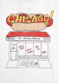 Chicago Hot Dog Stand Toddler Tee