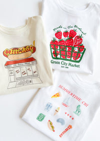 Chicago Hot Dog Stand Toddler Tee