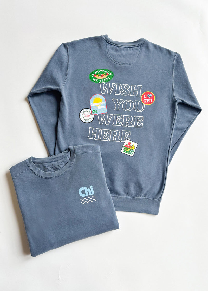 Wish You Were Here Crewneck Sweatshirt