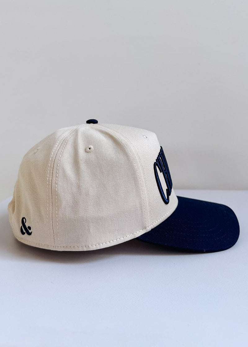 Chicago Puff Baseball Cap - Navy
