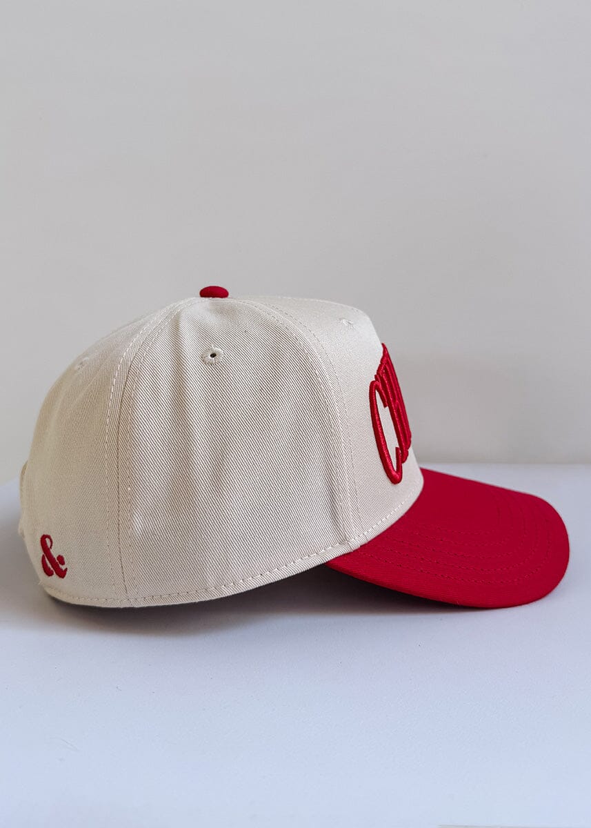 Chicago Puff Baseball Cap - Red