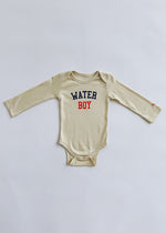 Water Boy Long Sleeve Onesie - Natural