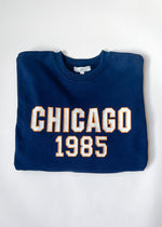 Chicago 1985 Sweatshirt - Navy & Orange