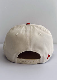 Chicago Puff Baseball Cap - Red