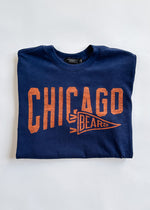 Bears Dual Threat Crop - Navy