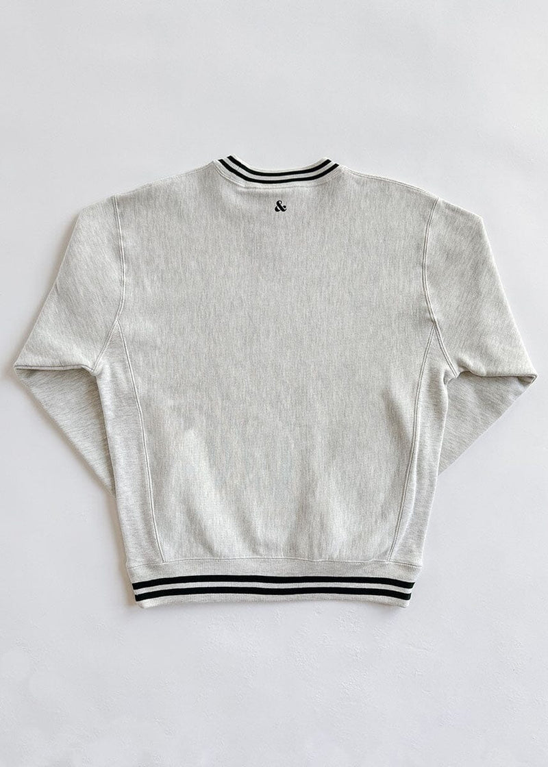 Chicago Champion Striped Rib Crewneck - Green