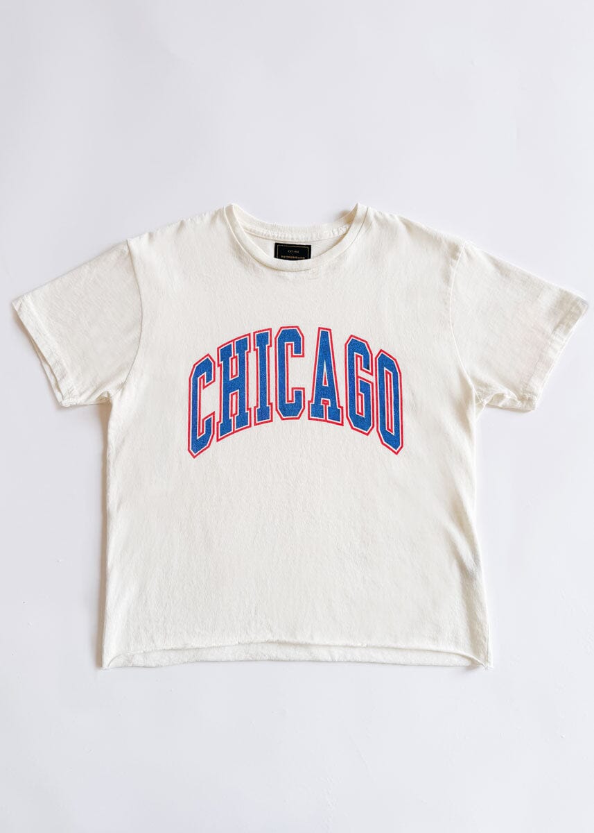 Chicago Varsity Heavyweight Crop Tee