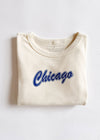 90's Chicago Baby Tee - Ivory