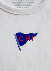Pennant Icon Baby Tee - Ivory