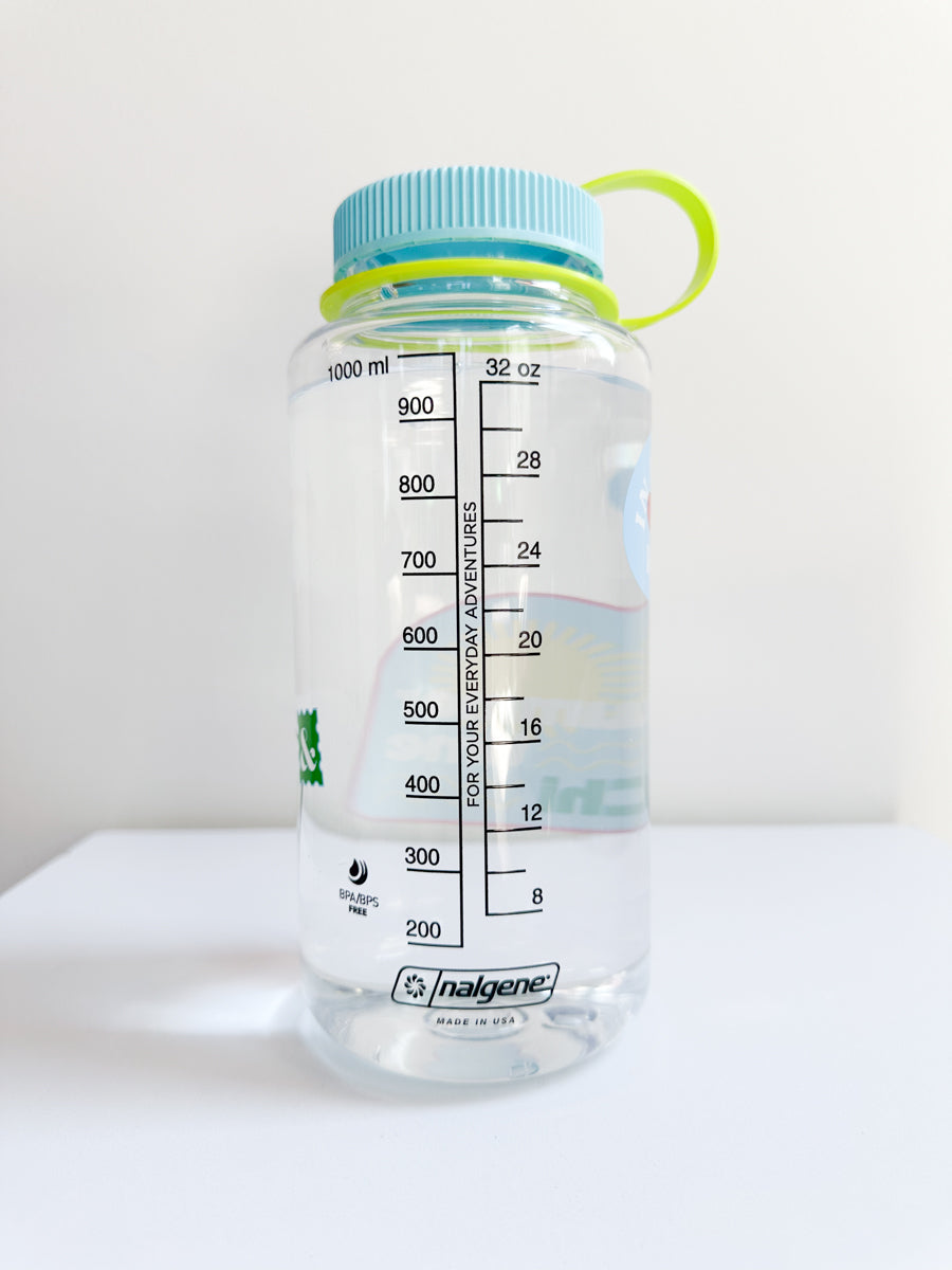 Summertime Chi Patches Nalgene 32oz - Clear