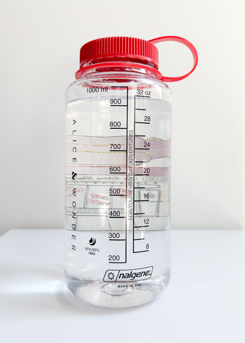 Chicago Hot Dog Stand Nalgene 32oz - Clear