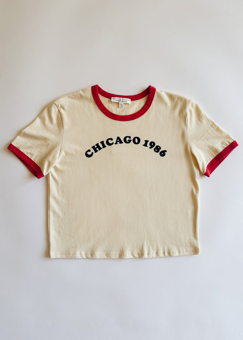 Chicago '86 Ringer Tee