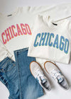 Chicago Classic Crew Sweatshirt – Blue & Green